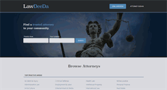 Desktop Screenshot of lawdeeda.com